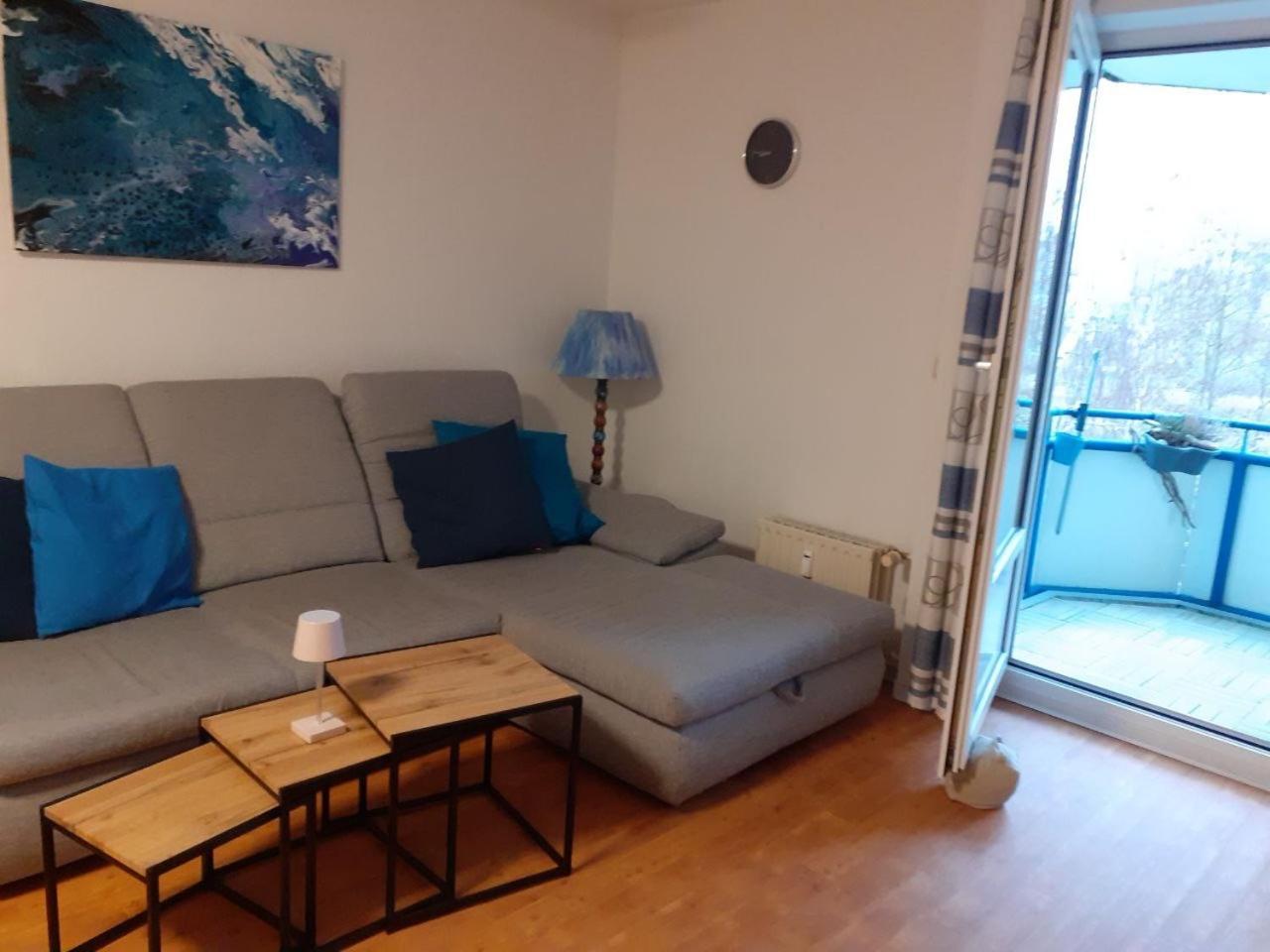 Aquamarin - Charmantes Appartement Mit Balkon ロストック エクステリア 写真